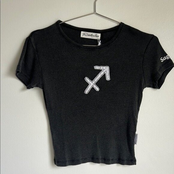 FP X The Laundry Room Sagittarius Stitch Baby Tee - XS - Picture 2 of 6